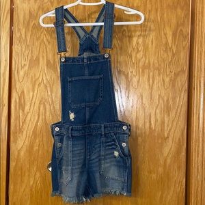 overall shorts